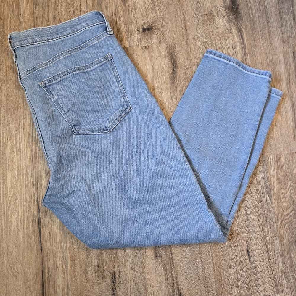 GAP Light Blue Women's Straight Leg Jeans Size 16